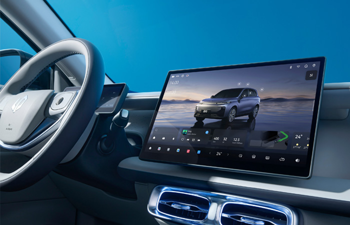 Leapmotor B10 - interiér