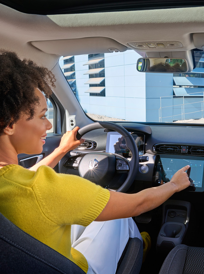 Leapmotor T03 - interiér